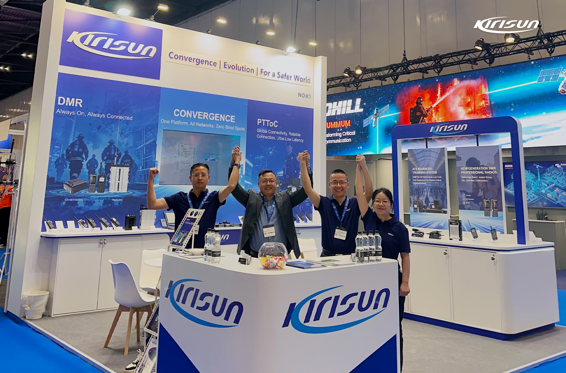 Kirisun Showcases New Converged Communication Solutions at CCW 2026
